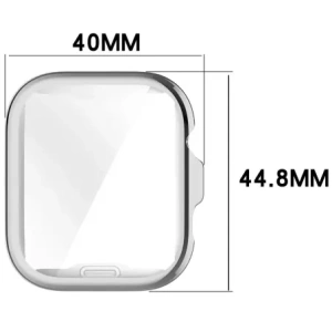 Kup Etui z osłoną ekranu Bizon Case Watch Felipe do Huawei Watch Fit 4 srebrne - BIZ9650 - {ean13} - Sklep Home Screen