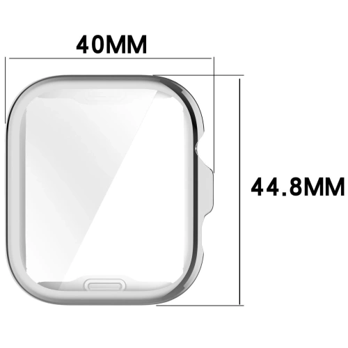 Kup Ceas Bizon Case Felipe Huawei Watch Fit 4 argintiu - BIZ9650 - {ean13} - Sklep Home Screen