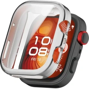 Kup Etui z osłoną ekranu Bizon Case Watch Felipe do Huawei Watch Fit 4 srebrne - BIZ9650 - {ean13} - Sklep Home Screen