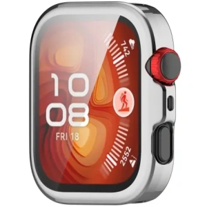 Kup Etui z osłoną ekranu Bizon Case Watch Felipe do Huawei Watch Fit 4 srebrne - BIZ9650 - {ean13} - Sklep Home Screen
