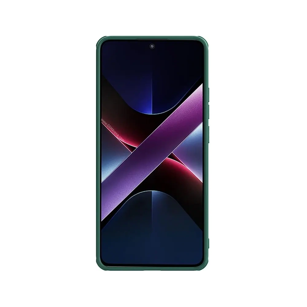 Etui Nillkin Super Frosted Shield Pro do Xiaomi Poco X7 Pro zielony