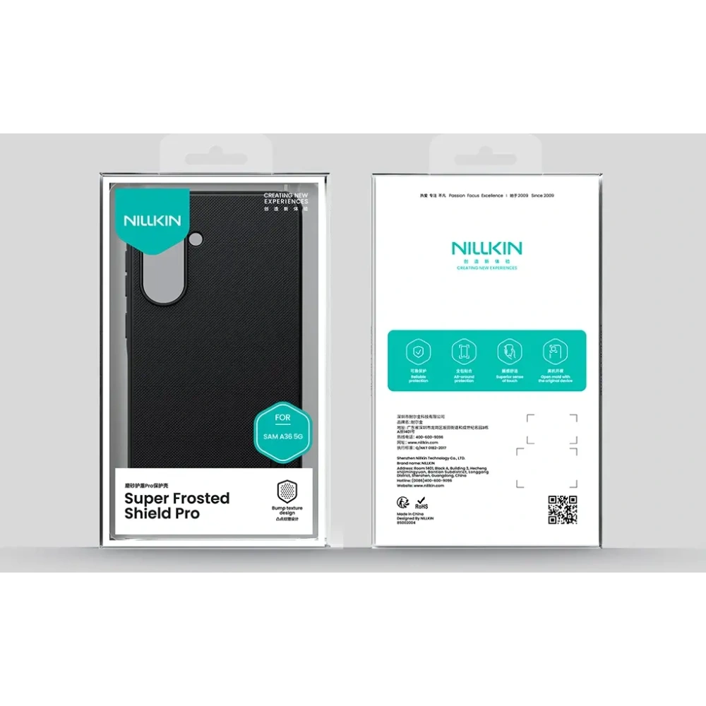 Etui Nillkin Super Frosted Shield Pro do Samsung Galaxy A36 5G czarny