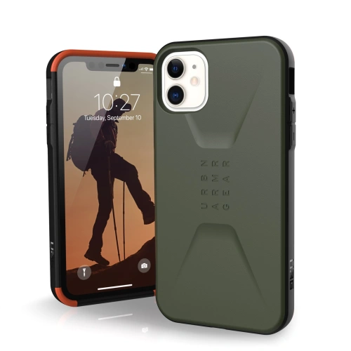 Kup Urban Armor Gear Apple UAG Tasche Civilian iPhone 11 (olivgrün) - UAG136OLIV - {ean13} - Sklep Home Screen