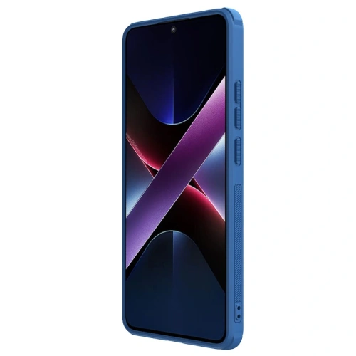 Kup Etui Nillkin Super Frosted Shield Pro do Xiaomi Poco X7 Pro niebieski - NLK1779 - {ean13} - Sklep Home Screen