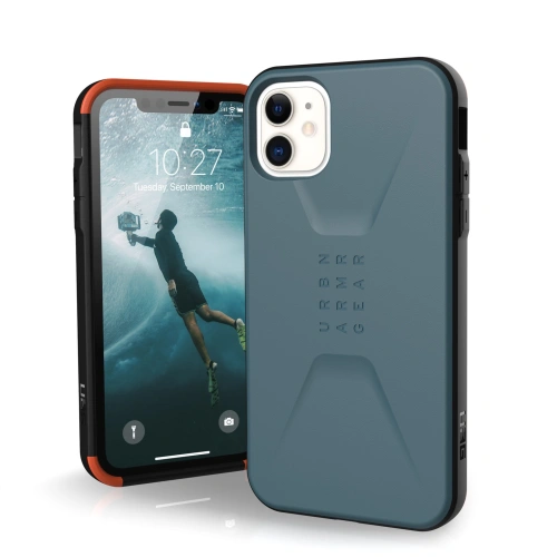 Kup Urban Armor Gear Apple UAG-Tasche Civilian iPhone 11 (Schiefer) - UAG137SLT - {ean13} - Sklep Home Screen