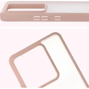Buy Bizon Case Angelo Realme GT 7 / 7T semi-transparent with a pink frame - BIZ9651 - {ean13} - Home Screen Store Europe