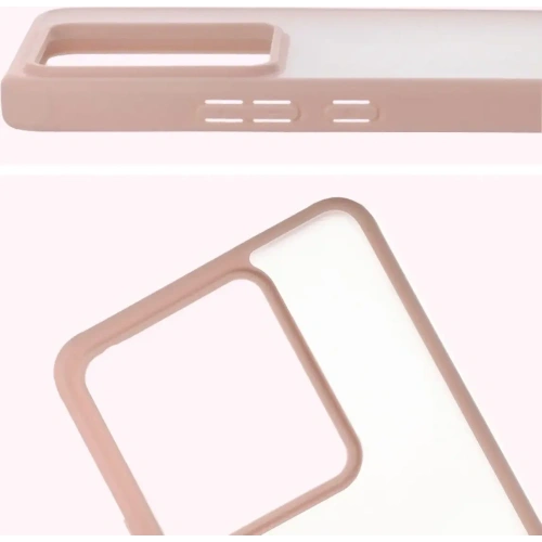 Kup Carcasa Bizon Case Angelo Realme GT 7 / 7T semi-transparentă cu un cadru roz - BIZ9651 - {ean13} - Sklep Home Screen