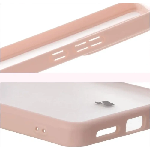 Kup Carcasa Bizon Case Angelo Realme GT 7 / 7T semi-transparentă cu un cadru roz - BIZ9651 - {ean13} - Sklep Home Screen