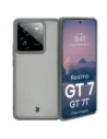 Carcasa Bizon Angelo Realme GT 7 / 7T semi-transparentă cu margine gri