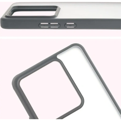 Kup Bizon Case Angelo Realme GT 7 / 7T halbtransparent mit grauem Rand - BIZ9652 - {ean13} - Sklep Home Screen