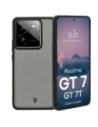 Husa Bizon Angelo pentru Realme GT 7 / 7T fumurie cu un cadru negru
