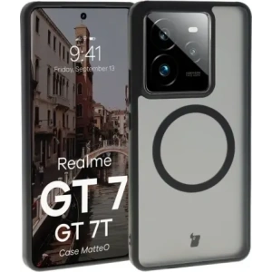 Kup Bizon Case MatteO mágneses Realme GT 7 / 7T füstös fekete - BIZ9655 - {ean13} - Sklep Home Screen