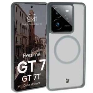 Kup Bizon Case MatteO Magnetic Realme GT 7 / 7T füstös szürke - BIZ9657 - {ean13} - Sklep Home Screen