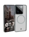 Husa Bizon Case MatteO Magnetic pentru Realme GT 7 / 7T gri fumuriu