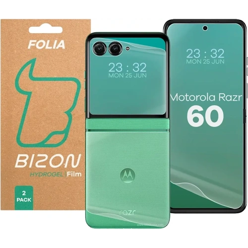 Kup Folia hydrożelowa na tył i przód Bizon Glass Hydrogel Set do Motorola Razr 60 - BIZ9659 - {ean13} - Sklep Home Screen