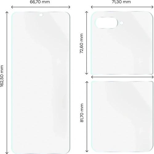Kup Set de hidrogel Bizon Glass pentru Motorola Razr 60 - BIZ9659 - {ean13} - Sklep Home Screen
