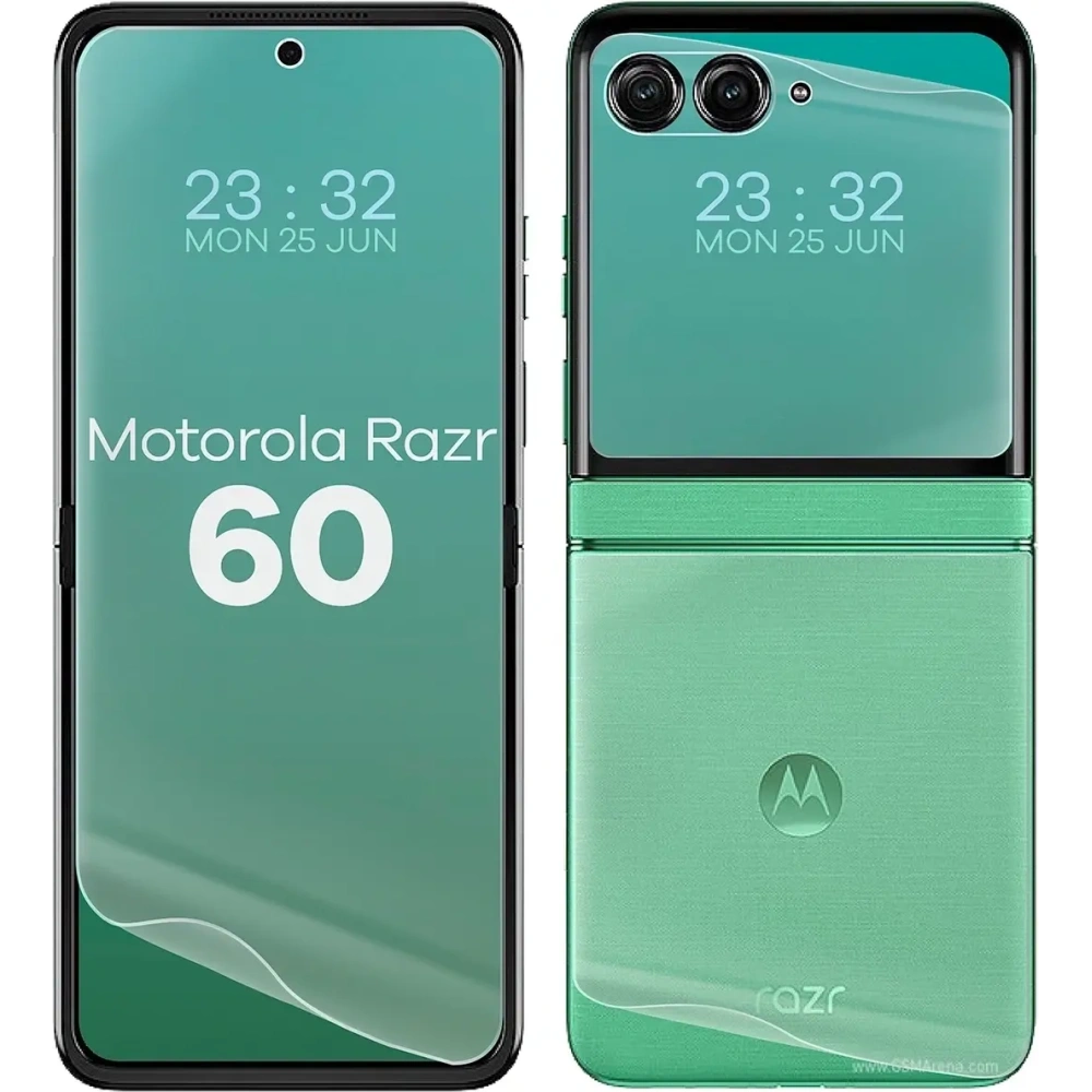 Folia hydrożelowa na tył i przód Bizon Glass Hydrogel Set do Motorola Razr 60