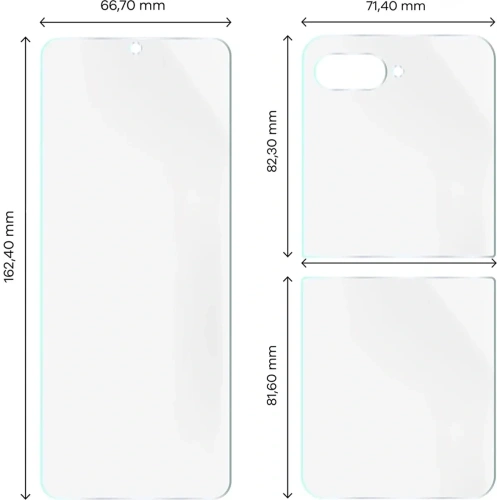 Kup Folia hydrożelowa na tył i przód Bizon Glass Hydrogel Set do Motorola Razr 60 Ultra - BIZ9660 - {ean13} - Sklep Home Screen