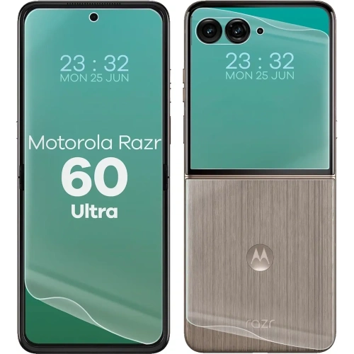 Kup Folia hydrożelowa na tył i przód Bizon Glass Hydrogel Set do Motorola Razr 60 Ultra - BIZ9660 - {ean13} - Sklep Home Screen
