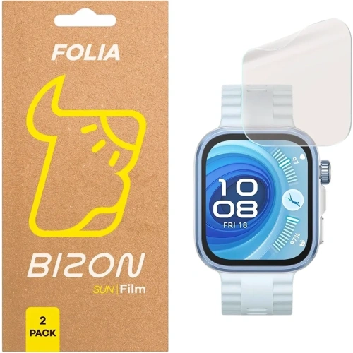 Kup Bizon Skleněná Ochranná Fólie Slunce Huawei Watch Fit 4 Pro [2 BALENÍ] - BIZ9661 - {ean13} - Sklep Home Screen