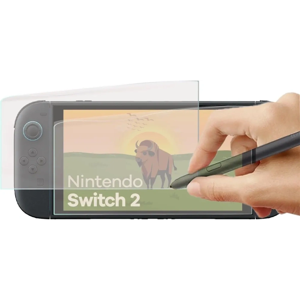 Folia matowa Bizon Glass Tab Film Sun do Nintendo Switch 2 [2 PACK]