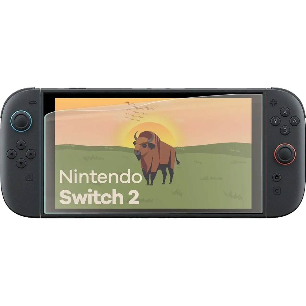 Folia matowa Bizon Glass Tab Film Sun do Nintendo Switch 2 [2 PACK]