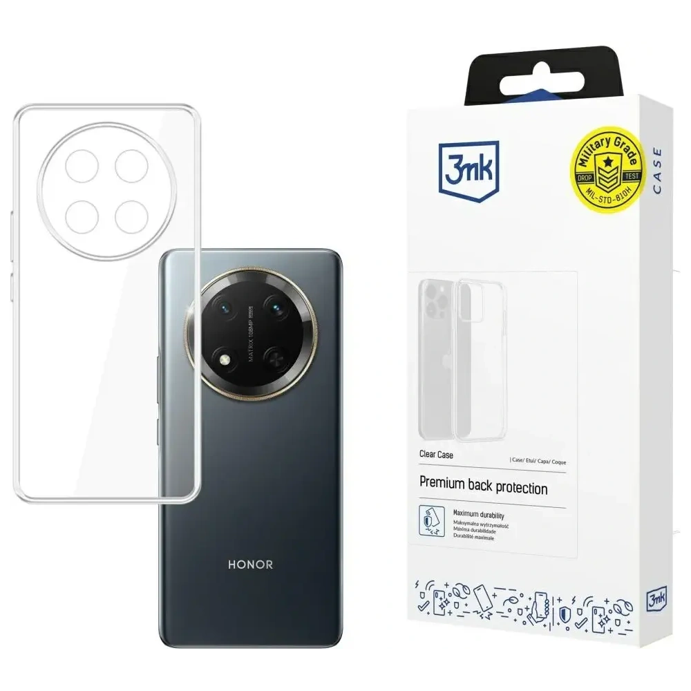 Etui 3MK Clear Case do Honor Magic7 Lite