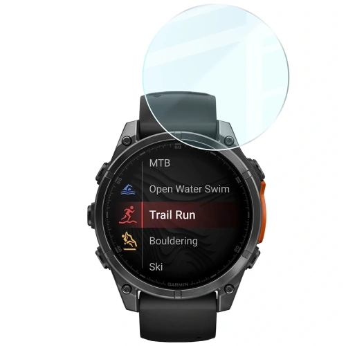 Kup Ceas de sticlă Bizon Clear Garmin Tactix 8 AMOLED 51 mm / SOLAR 51 mm - BIZ9665 - {ean13} - Sklep Home Screen