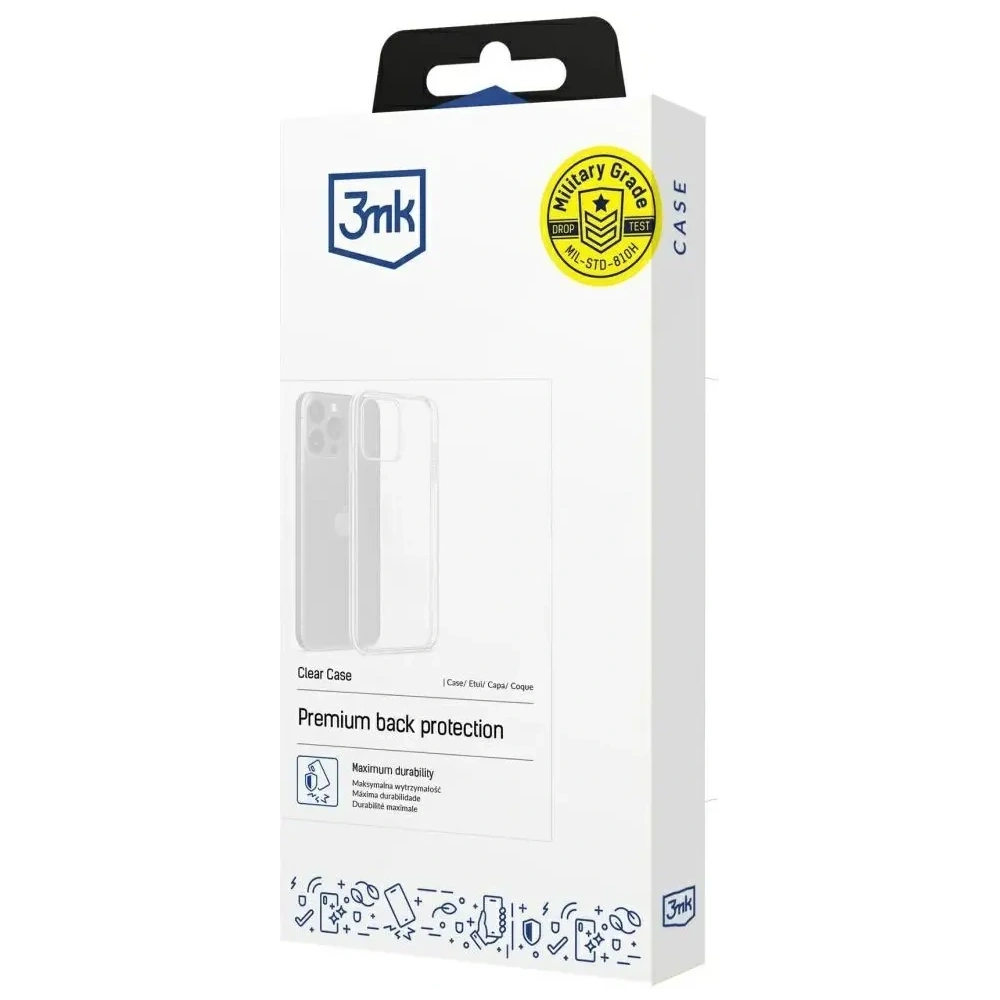 Etui 3MK Clear Case do Honor Magic7 Lite