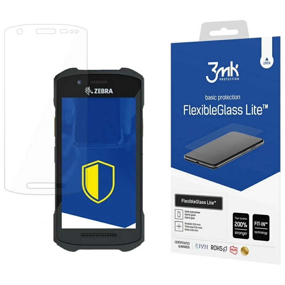 Szkło hybrydowe 3MK FlexibleGlass Lite do Zebra TC21/TC26