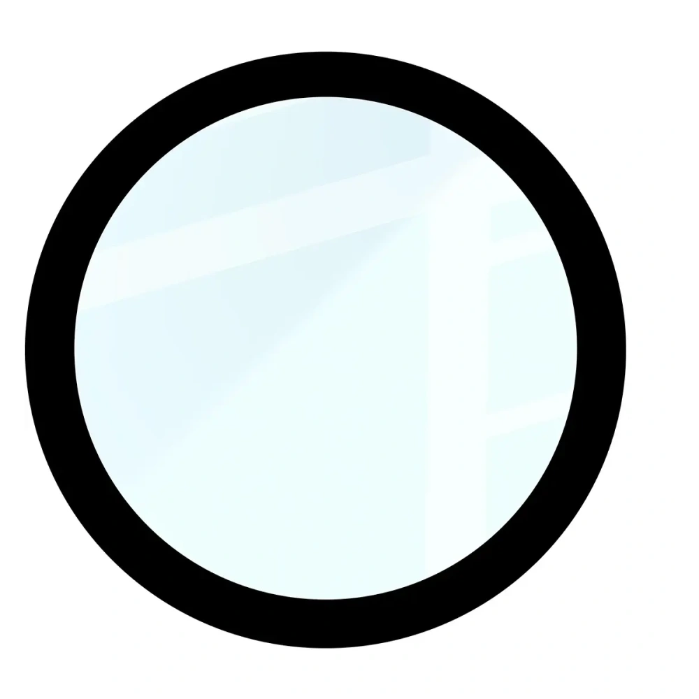 Szkło hybrydowe Bizon Glass Watch Edge Hybrid dla Garmin Vivoactive 6 czarne