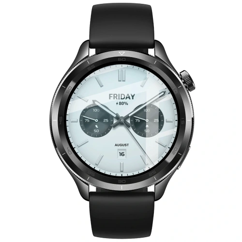Kup Szkło hybrydowe Bizon Glass Watch Edge Hybrid dla Xiaomi Watch S4 czarne - BIZ9671 - {ean13} - Sklep Home Screen