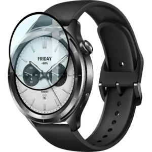 Kup Ceas hibrid Bizon Glass Watch Edge Xiaomi Watch S4 negru - BIZ9671 - {ean13} - Sklep Home Screen