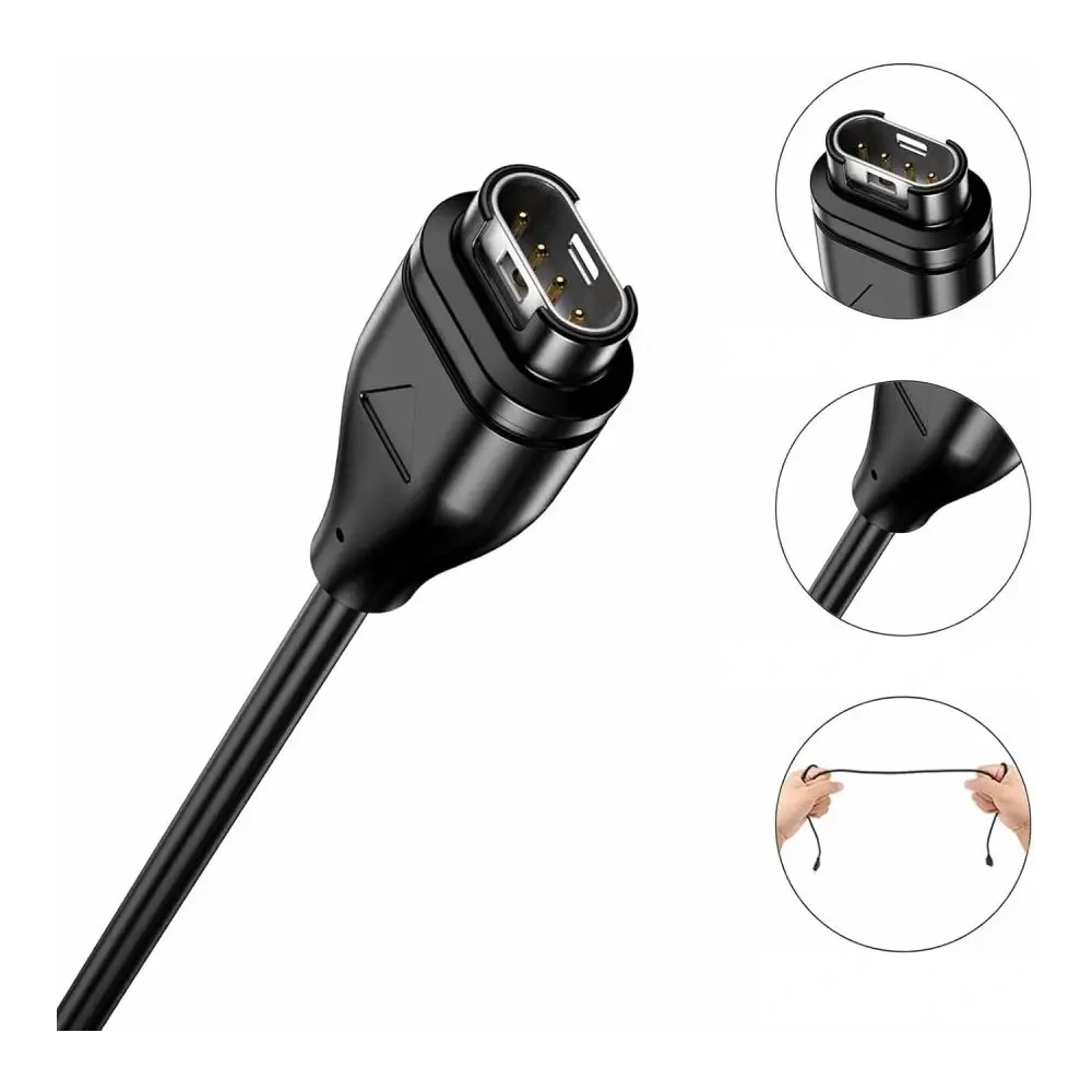 Kabel USB-C / Garmin Watch Tech-Protect MC04 Ultraboost Charging USB-C Cable 100cm Garmin Watch Black