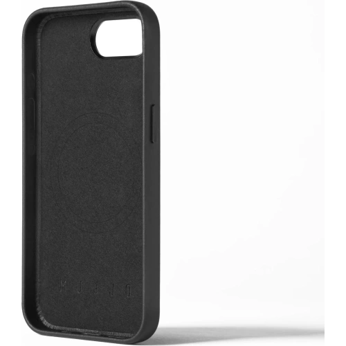 Kup Husa complet din piele Mujjo pentru Apple iPhone 16e MagSafe (neagră) - MUJ125 - {ean13} - Sklep Home Screen