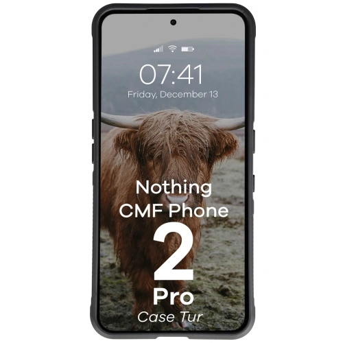 Kup Pancerne etui Bizon Case Tur do Nothing CMF Phone 2 Pro czarne - BIZ9675 - {ean13} - Sklep Home Screen
