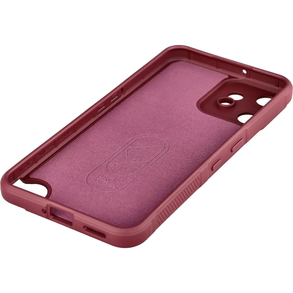 Pancerne etui Bizon Case Tur do Nothing CMF Phone 2 Pro burgundowe
