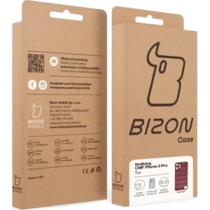 Kup Bizon Case Tur Nothing CMF Phone 2 Pro bordó - BIZ9676 - {ean13} - Sklep Home Screen