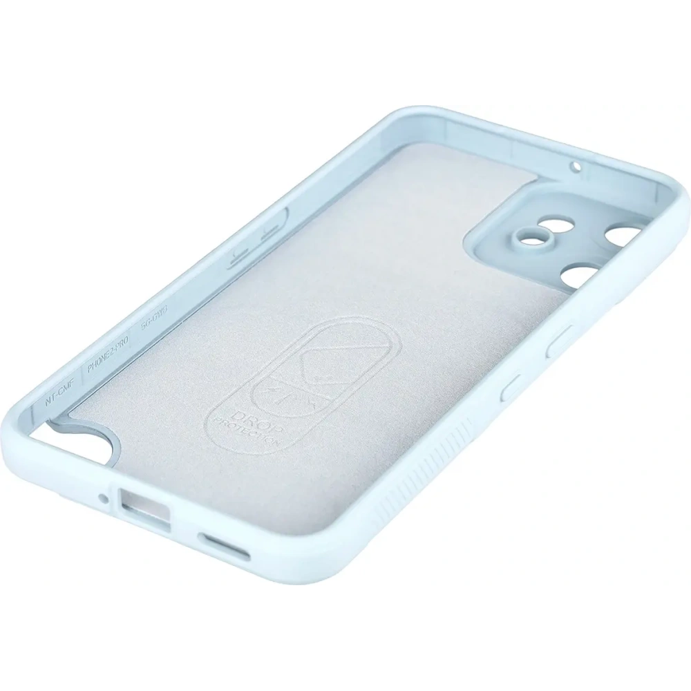 Pancerne etui Bizon Case Tur do Nothing CMF Phone 2 Pro jasnoniebieskie