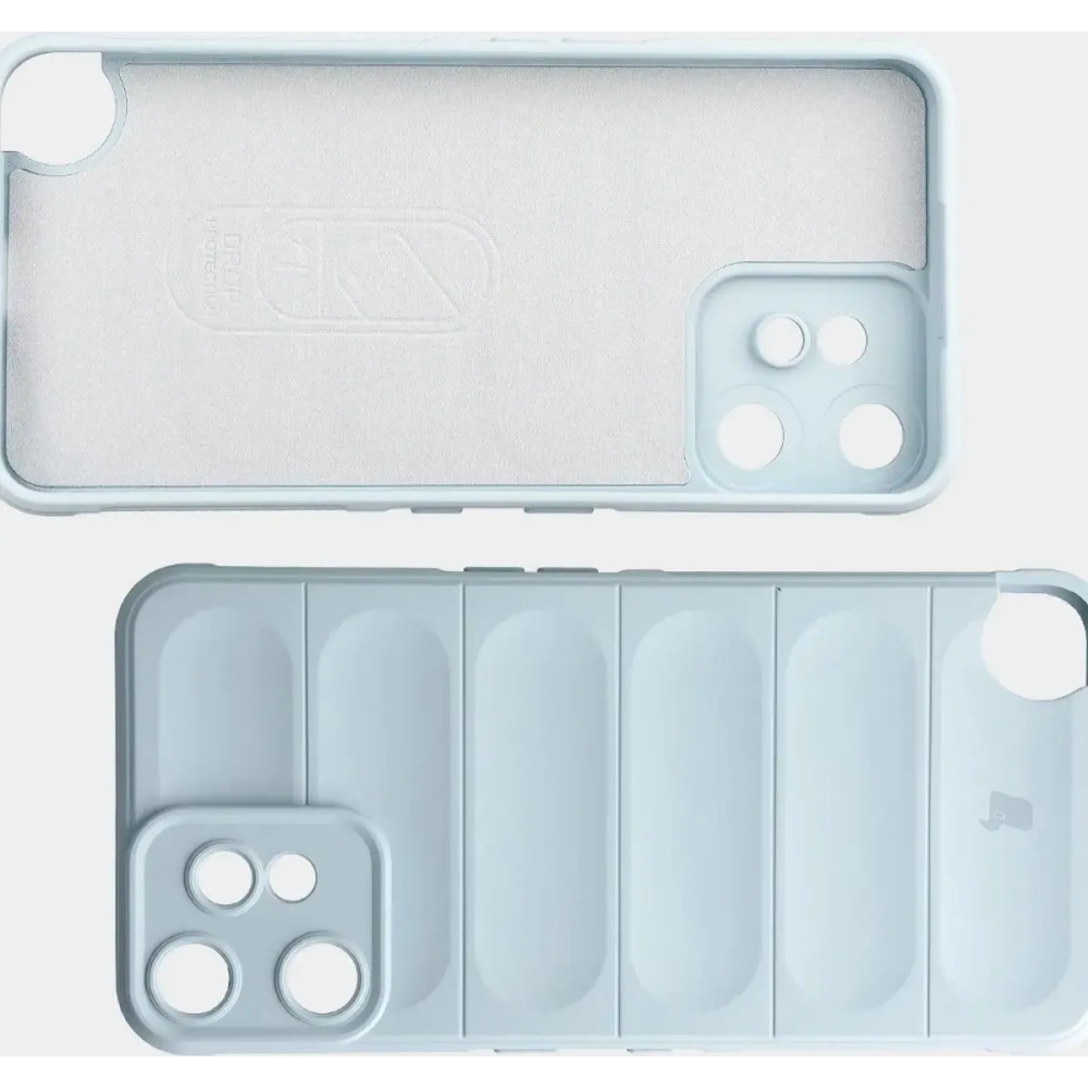 Pancerne etui Bizon Case Tur do Nothing CMF Phone 2 Pro jasnoniebieskie