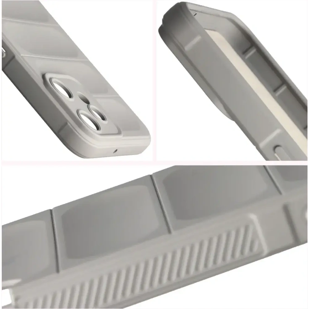 Pancerne etui Bizon Case Tur do Nothing CMF Phone 2 Pro jasnoszare