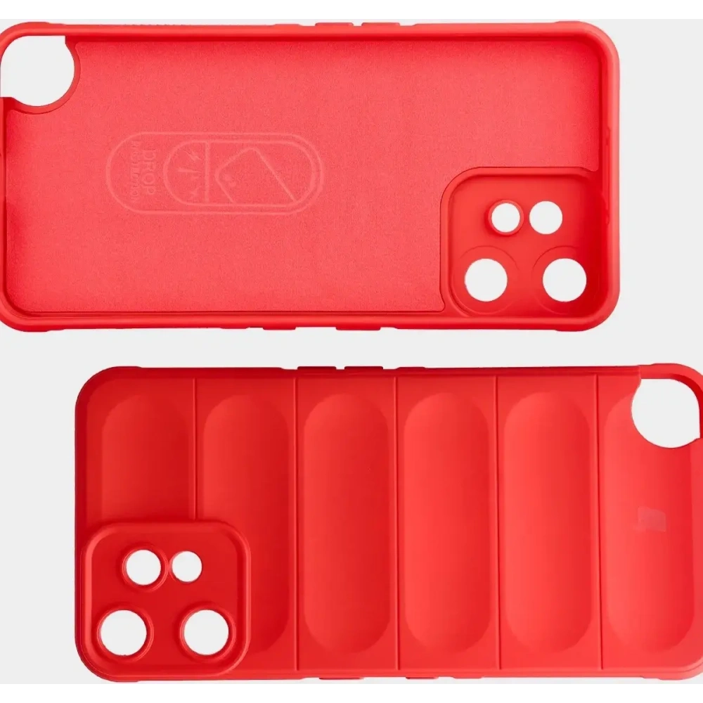 Pancerne etui Bizon Case Tur do Nothing CMF Phone 2 Pro czerwone