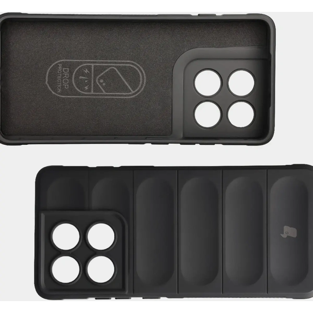 Pancerne etui Bizon Case Tur do Motorola Edge 60 Pro czarne