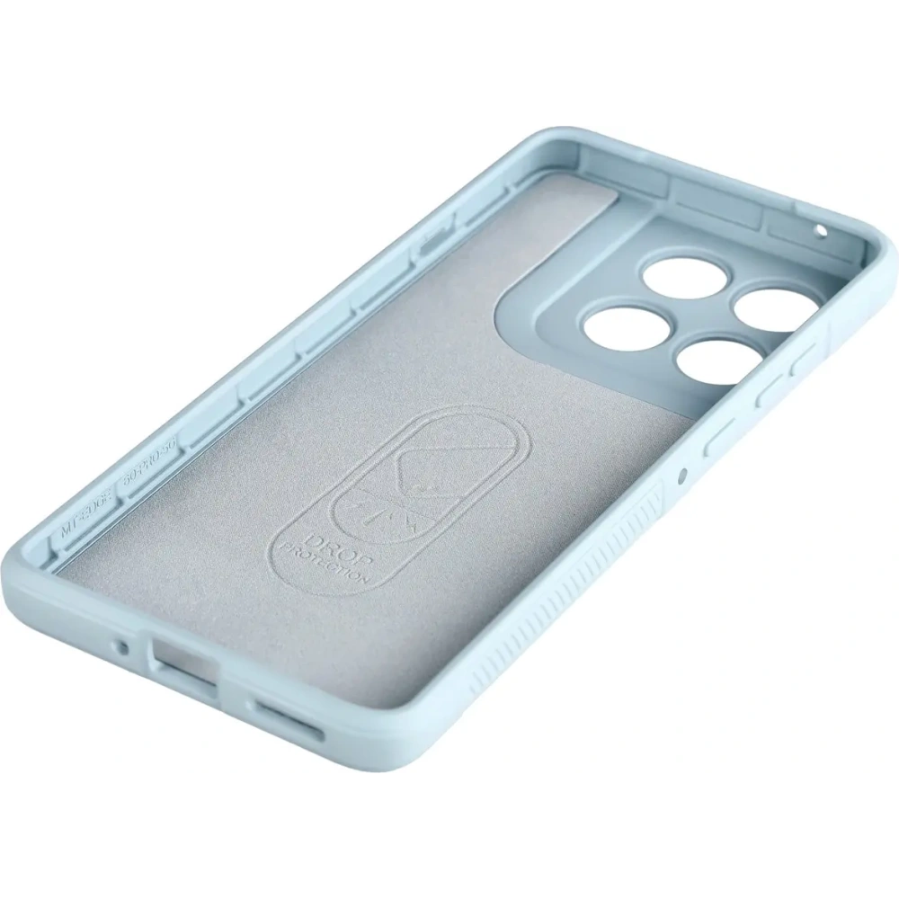 Pancerne etui Bizon Case Tur do Motorola Edge 60 Pro jasnoniebieskie