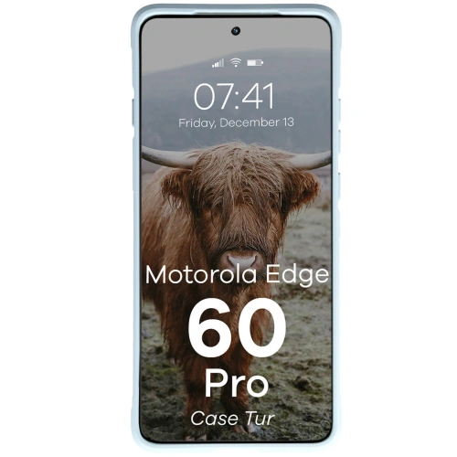 Buy Bizon Case Tur Motorola Edge 60 Pro light blue - BIZ9681 - {ean13} - Home Screen Store Europe