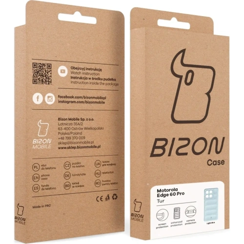 Kup Pancerne etui Bizon Case Tur do Motorola Edge 60 Pro jasnoniebieskie - BIZ9681 - {ean13} - Sklep Home Screen