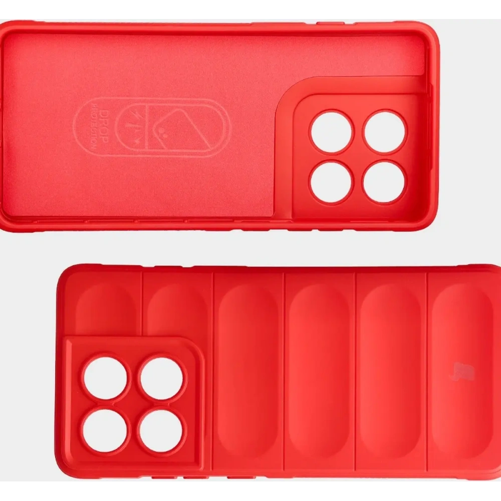 Pancerne etui Bizon Case Tur do Motorola Edge 60 Pro czerwone