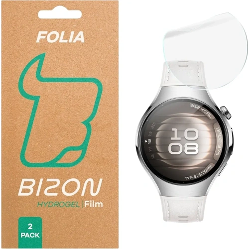 Kup Folia hydrożelowa na ekran Bizon Glass Watch Hydrogel do Huawei Watch 5 42mm [2 PACK] - BIZ9684 - {ean13} - Sklep Home Screen