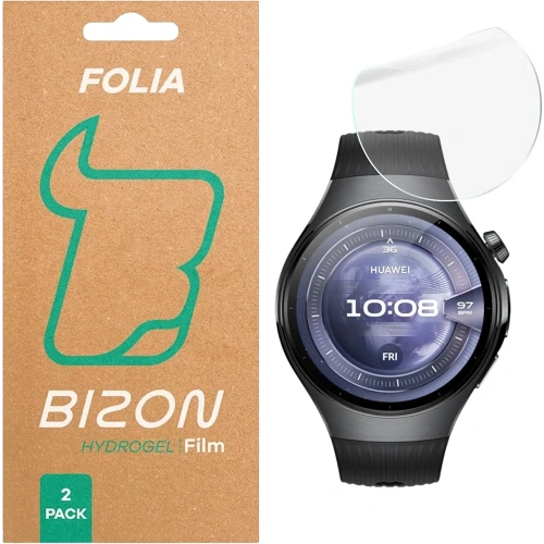 Kup Folia hydrożelowa na ekran Bizon Glass Watch Hydrogel do Huawei Watch 5 46mm [2 PACK] - BIZ9685 - {ean13} - Sklep Home Screen