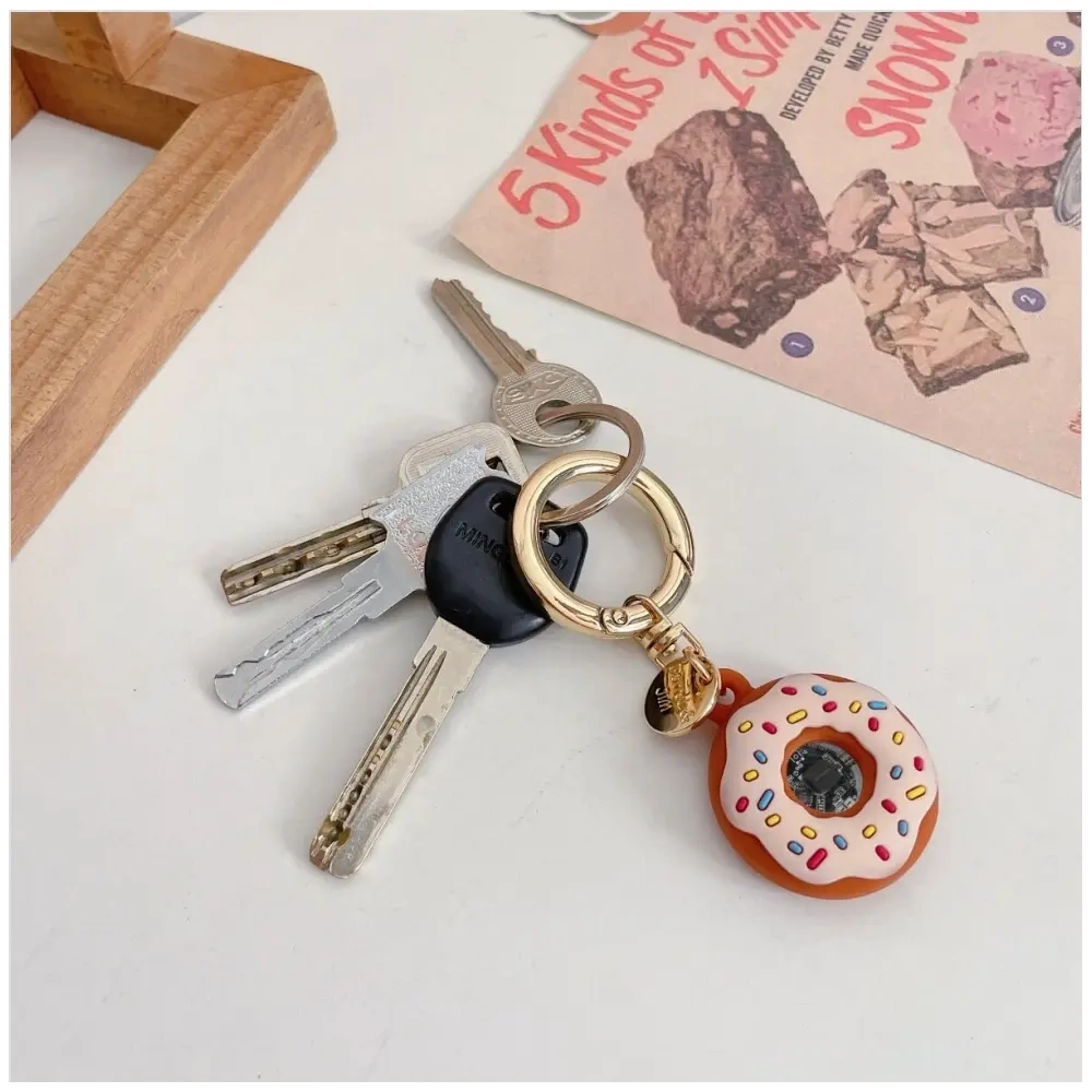 Silikonowe etui 4smarts Set Omega do Apple AirTag wielokolorowe [4 PACK]